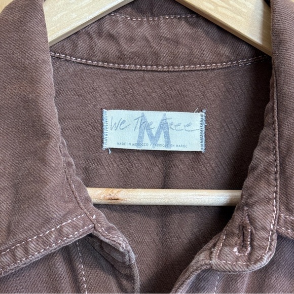 Free People Marci Short Sleeve Jumpsuit. Pinecone Brown #1677 - Picture 5 of 8